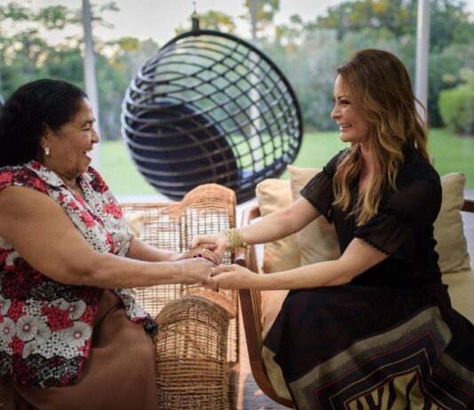 Primeira-dama de MT, Virginia Mendes, e sua mãe Euridice Gomes