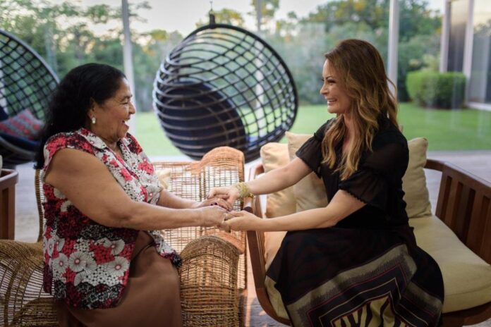 Primeira-dama de MT, Virginia Mendes, e sua mãe Euridice Gomes